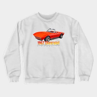 1967 Chevrolet Corvette Stingray Convertible Crewneck Sweatshirt